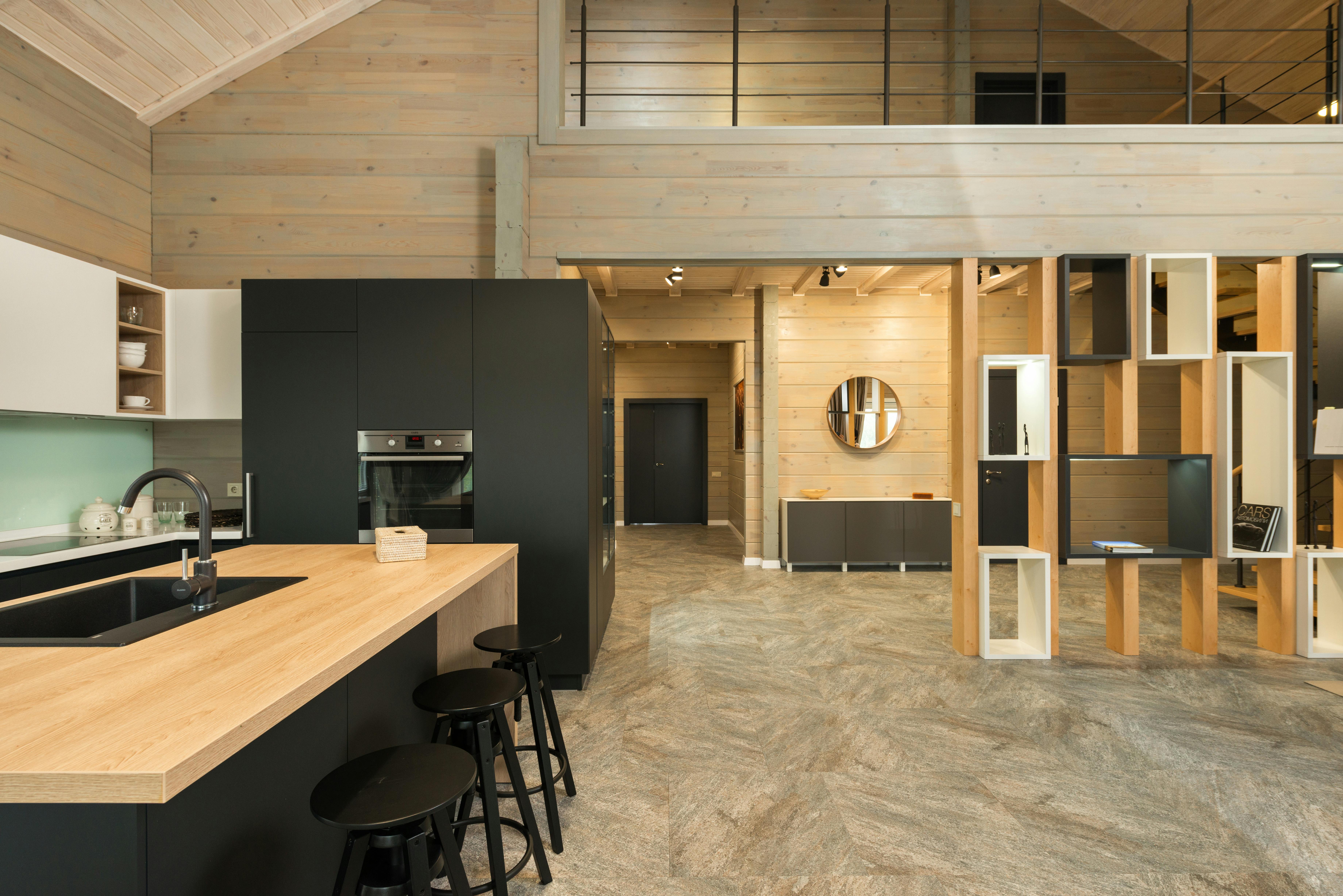 Modern custom kitchen in Perth